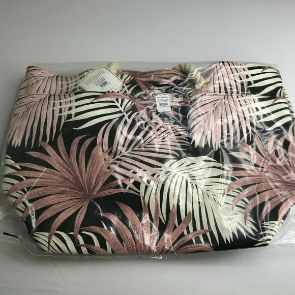 New Pottery Barn Emily Meritt Palm Beach Tote - Picture 4 of 7